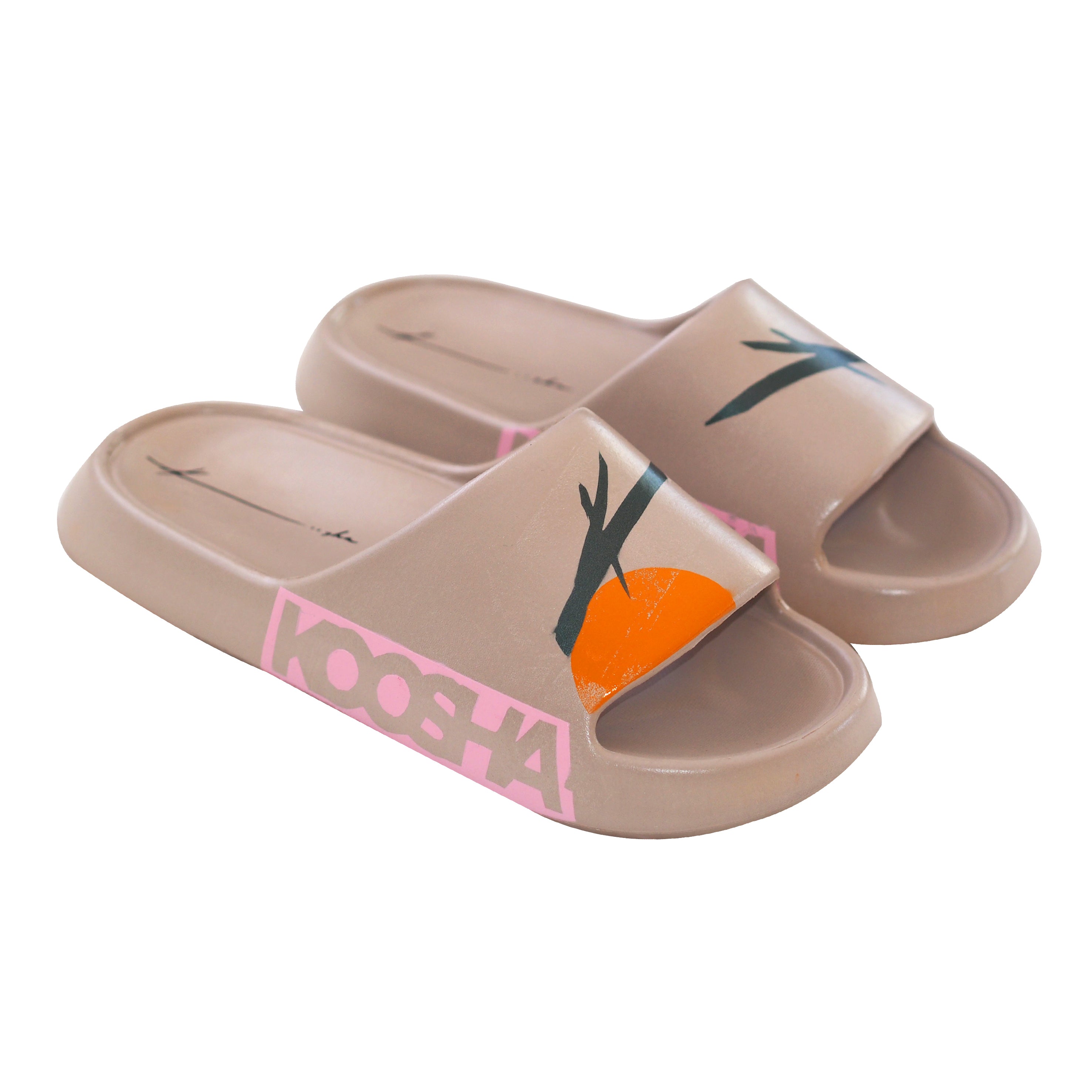 KOOSHA "Beige Sunrise" Slides
