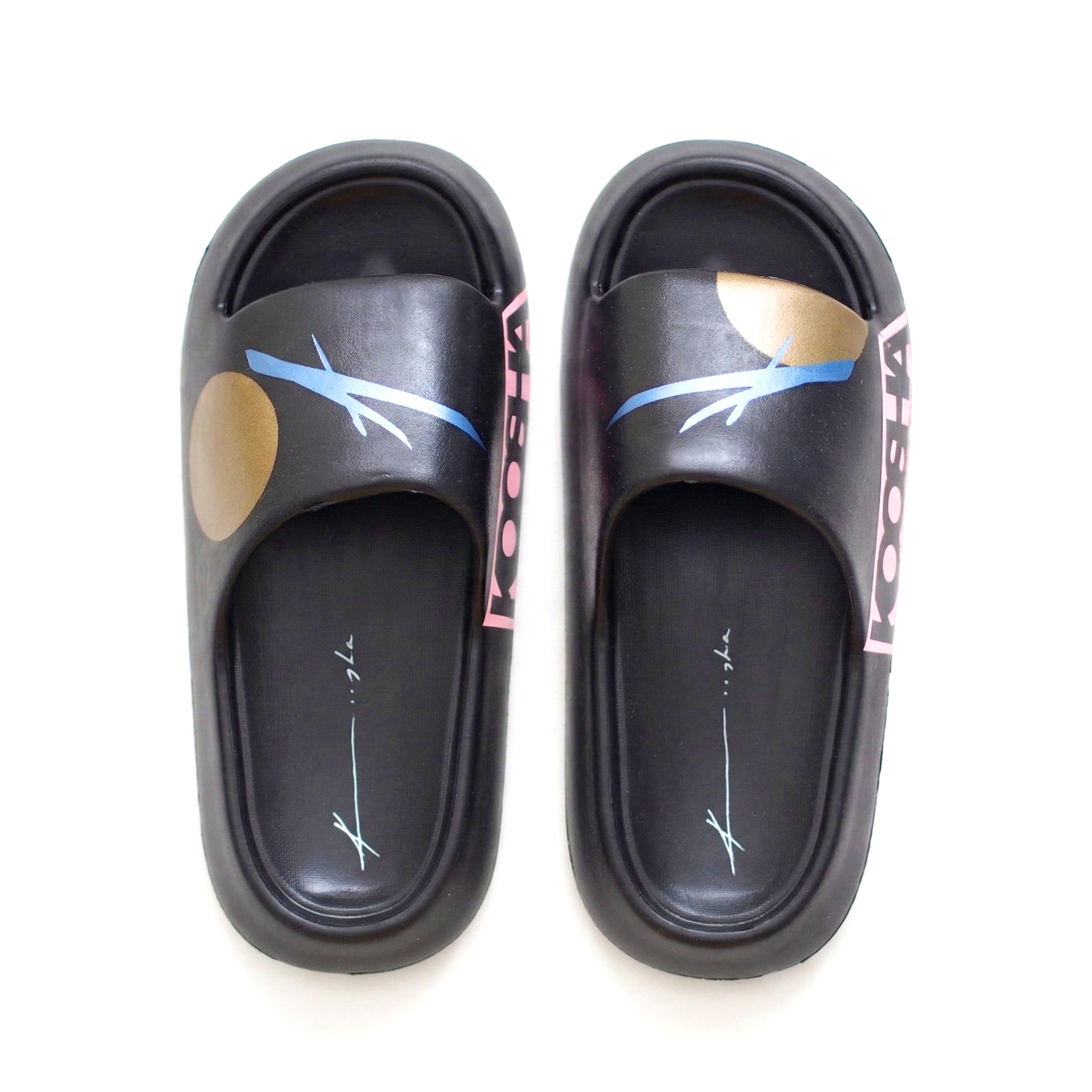 KOOSHA "Black Gold" Slides