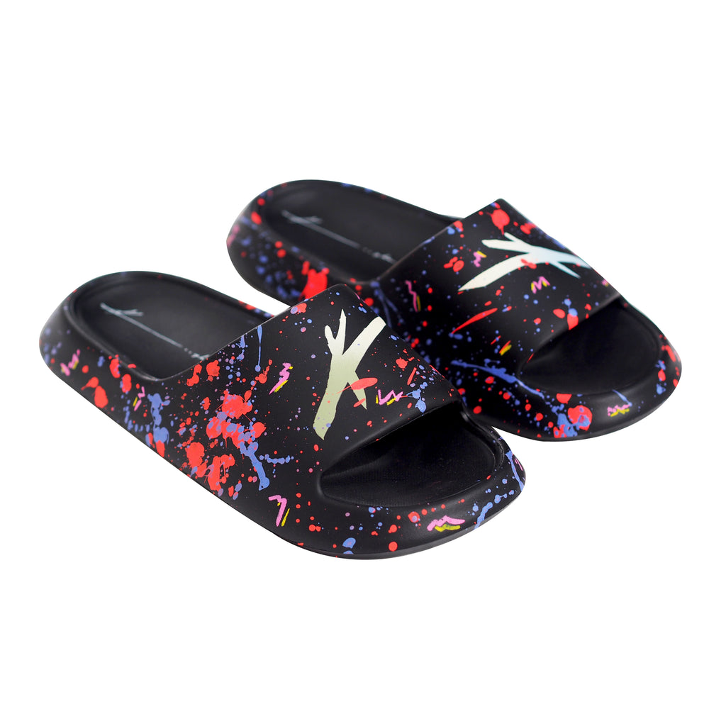 KOOSHA "Orange Black" Slides
