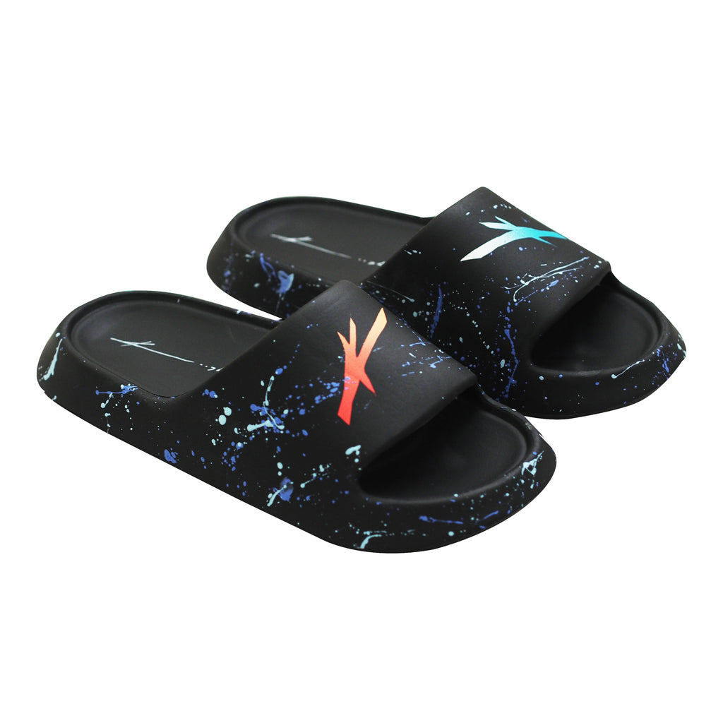 KOOSHA BLACK "Axe" Slides