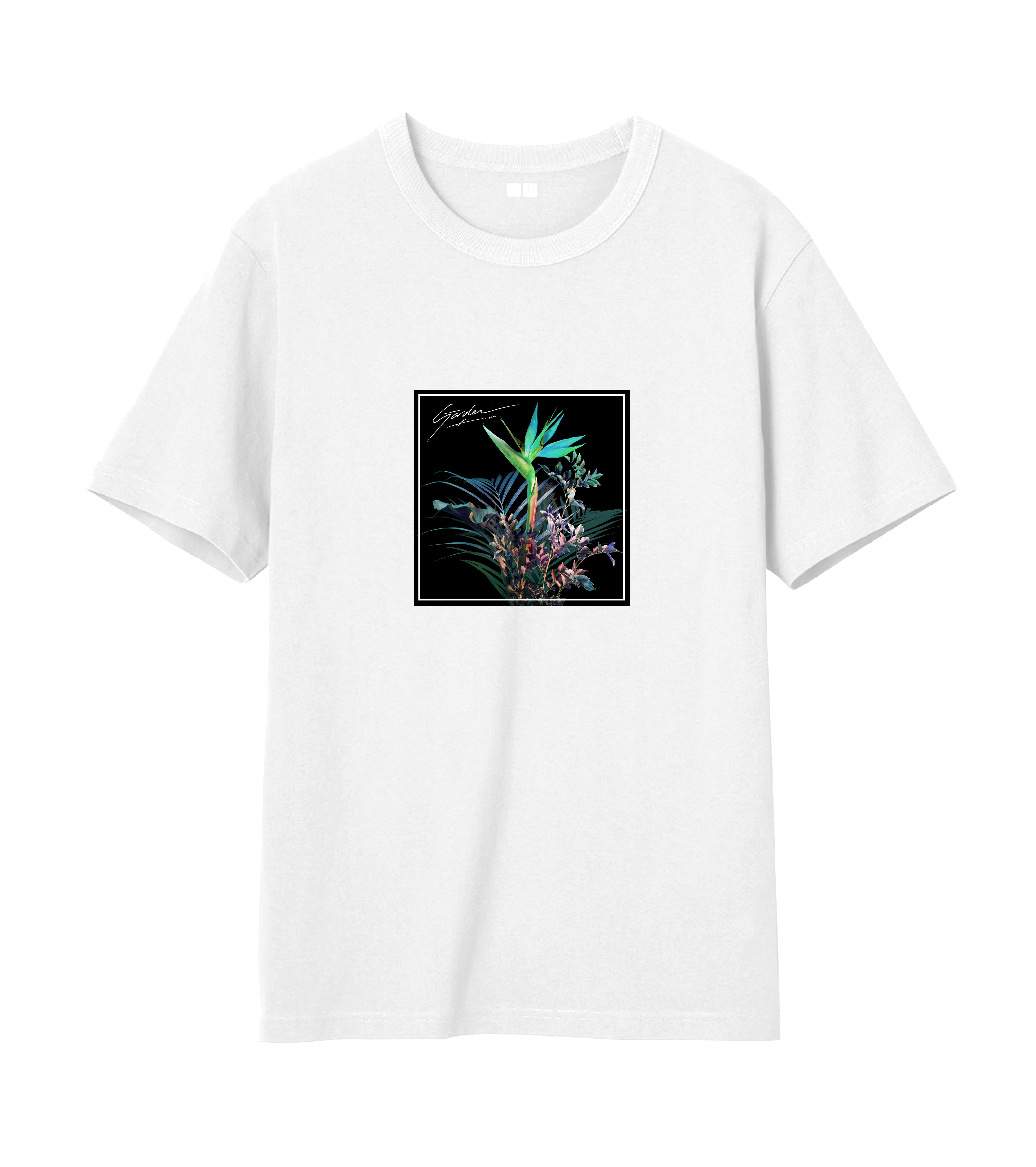 KOOSHA OVERSIZED TEE - GARDEN SQUARE ALBUM COVER