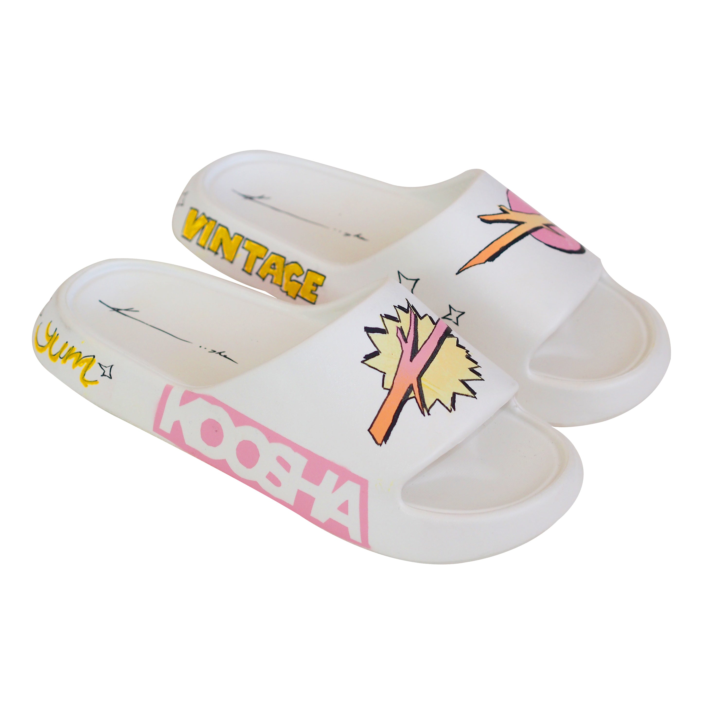 KOOSHA "Vintage Gum" Slides