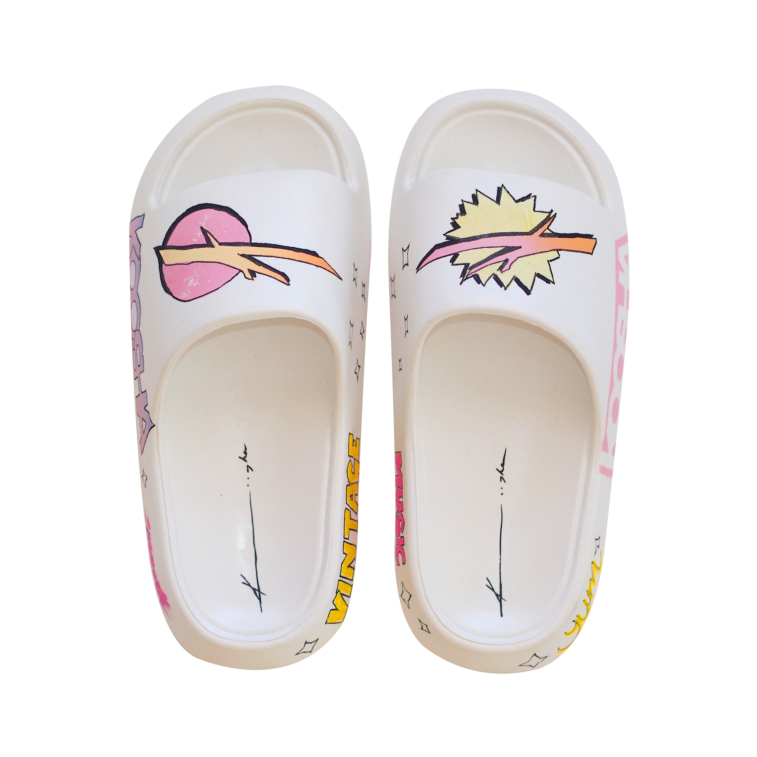 KOOSHA "Vintage Gum" Slides